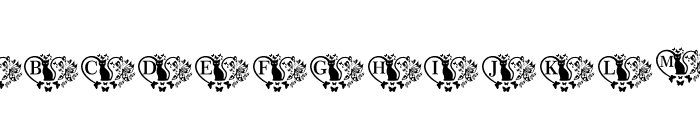 SpringCat Font UPPERCASE