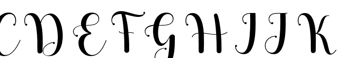 SpringGreinery-Regular Font UPPERCASE