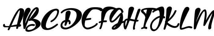 SpringSunshine-Italic Font UPPERCASE