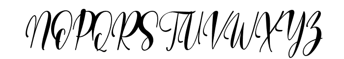 Springleaf-Italic Font UPPERCASE