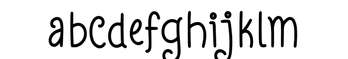 Sprinkle Magical Font LOWERCASE
