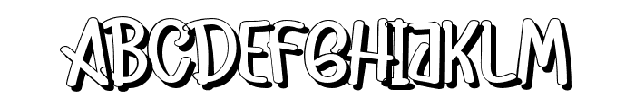 SpriteGraffiti-Black Font UPPERCASE