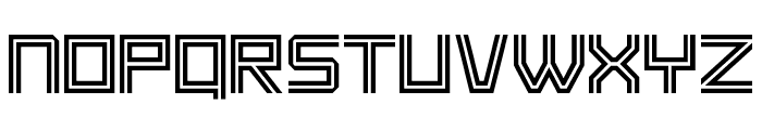 Sputnik InLine Font UPPERCASE