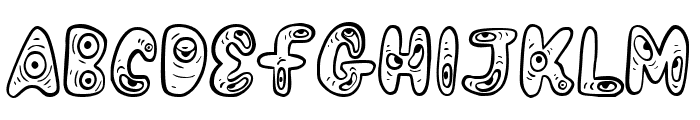 Spying You Font UPPERCASE
