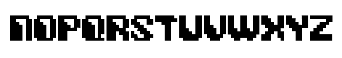 Square Byte Regular Font UPPERCASE