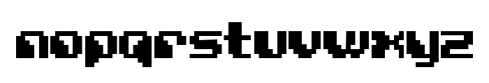 Square Byte Regular Font LOWERCASE