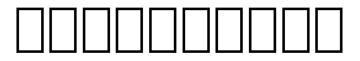 Square Frames Font OTHER CHARS