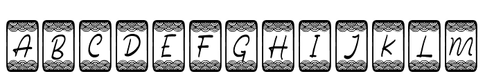 Square Wave Monogram Regular Font LOWERCASE