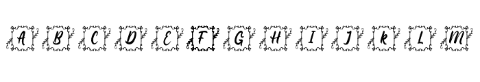 SquareLilyMonogram-Regular Font LOWERCASE
