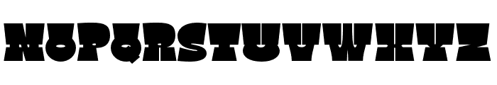 SquareSpray-Regular Font LOWERCASE