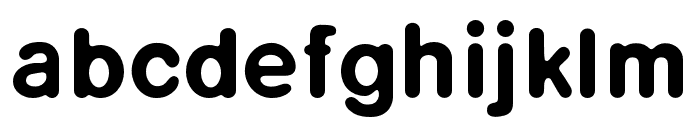 SquareTalk-Regular Font LOWERCASE