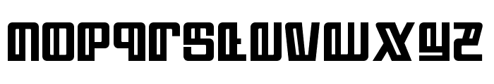 Squareo-Heavy Font LOWERCASE