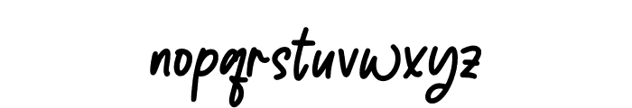 Squashwill Font LOWERCASE