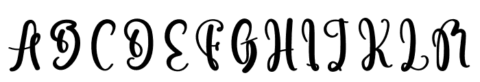 Squatty Font UPPERCASE