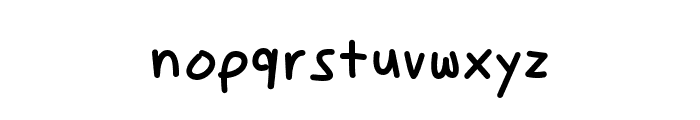 Squeamish 01 Font LOWERCASE