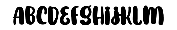 Squeezy Font LOWERCASE