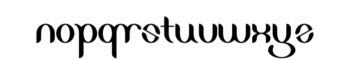 Squirel Font LOWERCASE