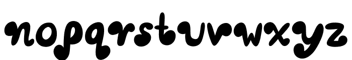 Squirrely Font LOWERCASE