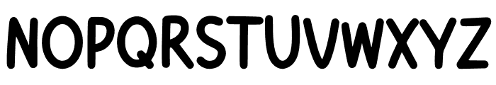 Squishy Cute Font LOWERCASE