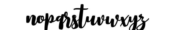 Squishy Font LOWERCASE