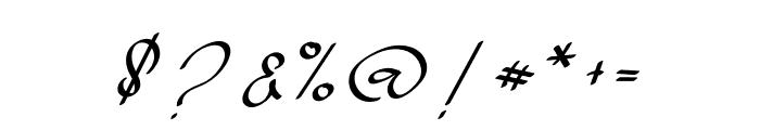 Squit Signature Font OTHER CHARS