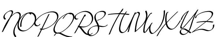 Squit Signature Font UPPERCASE