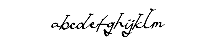 Squit Signature Font LOWERCASE