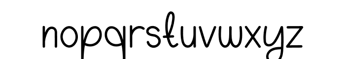 Squllah Font LOWERCASE