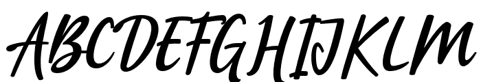 Srenada Regular Font UPPERCASE