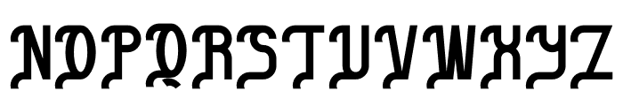 Sriquno Kueris Font UPPERCASE