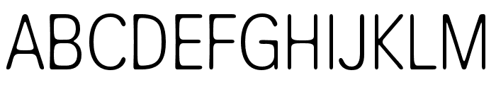Sroal Modrow Extra Light Font UPPERCASE
