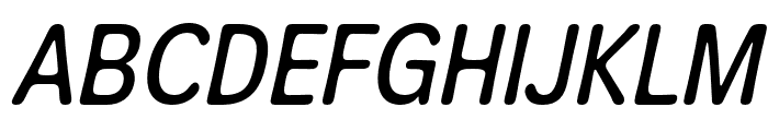 Sroal Modrow Italic Font UPPERCASE