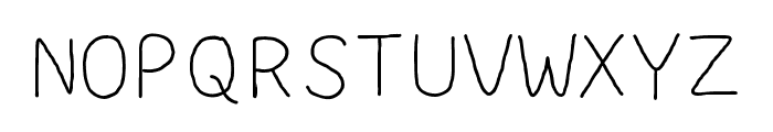 Srutii Font UPPERCASE