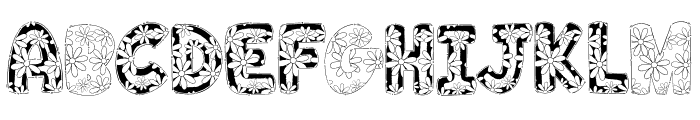 St PatricksDaydaisy Font LOWERCASE