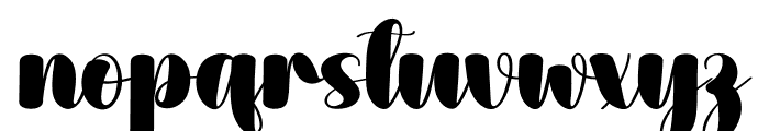 Stabilizer Font LOWERCASE