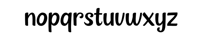 Stabillo Font LOWERCASE