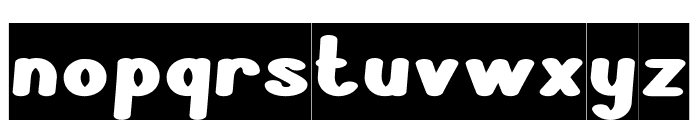 Stabilo Spidol-Inverse Font LOWERCASE