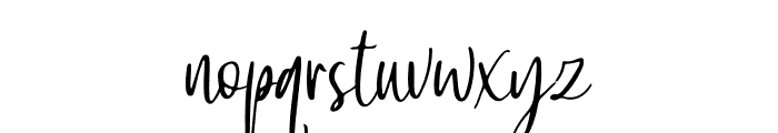 Stachysia Font LOWERCASE