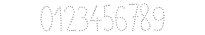 Stack up Dotted Font OTHER CHARS