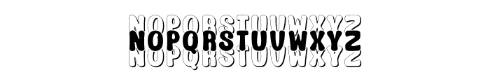 Stacked Mama Font UPPERCASE