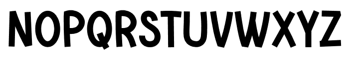 Stacked School Font LOWERCASE