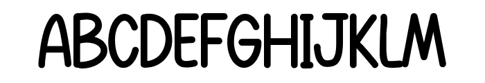 Stacked grinchi Font UPPERCASE