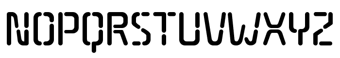 Stacko-Regular Font UPPERCASE