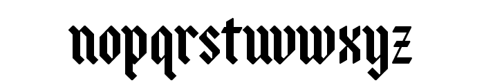 Stacktwin Regular Font LOWERCASE