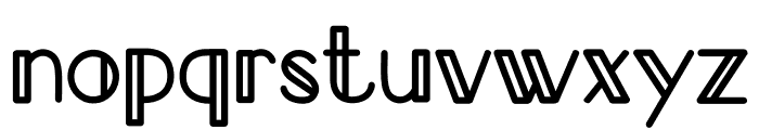 Stafelin - Bold Font LOWERCASE