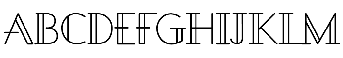 Stafelin Font UPPERCASE