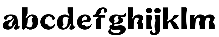 Staflare-Regular Font LOWERCASE