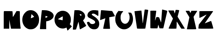 Stagehand Regular Font UPPERCASE