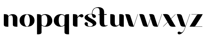 Stagera Font LOWERCASE