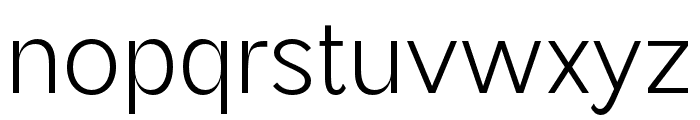 Stagnan-ExtraLight Font LOWERCASE